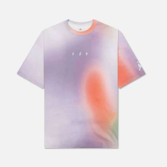 Jordan x J Balvin T Shirt - Multiple Size - Multicolor Medellin Sunset NEW - Picture 2 of 5